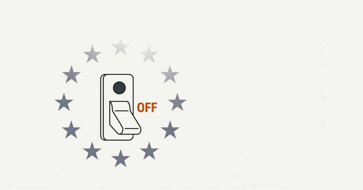 Krugman, Fable 5, and Europe in Decline? — US export controls switched off Anthropic's Fable 5 for every non-American. …