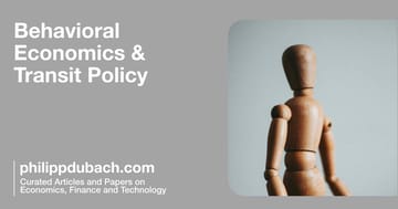 Behavioral Economics & Transit Policy