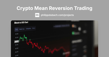 Crypto Mean Reversion Trading