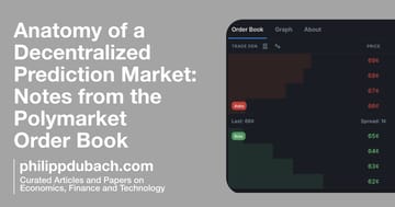 The Anatomy of a Decentralized Prediction Market: Notes from the Polymarket Order Book