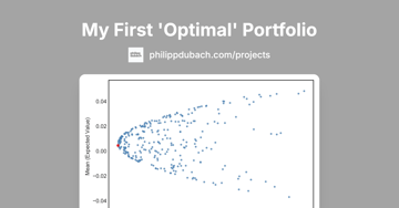 My First 'Optimal' Portfolio