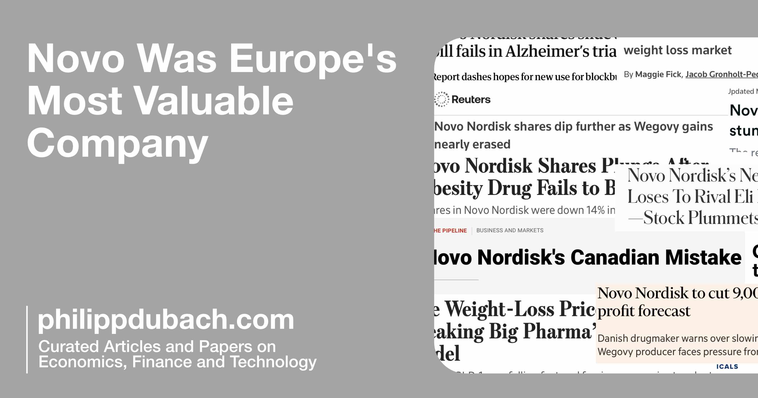 Novo Was Europe's Most Valuable Company