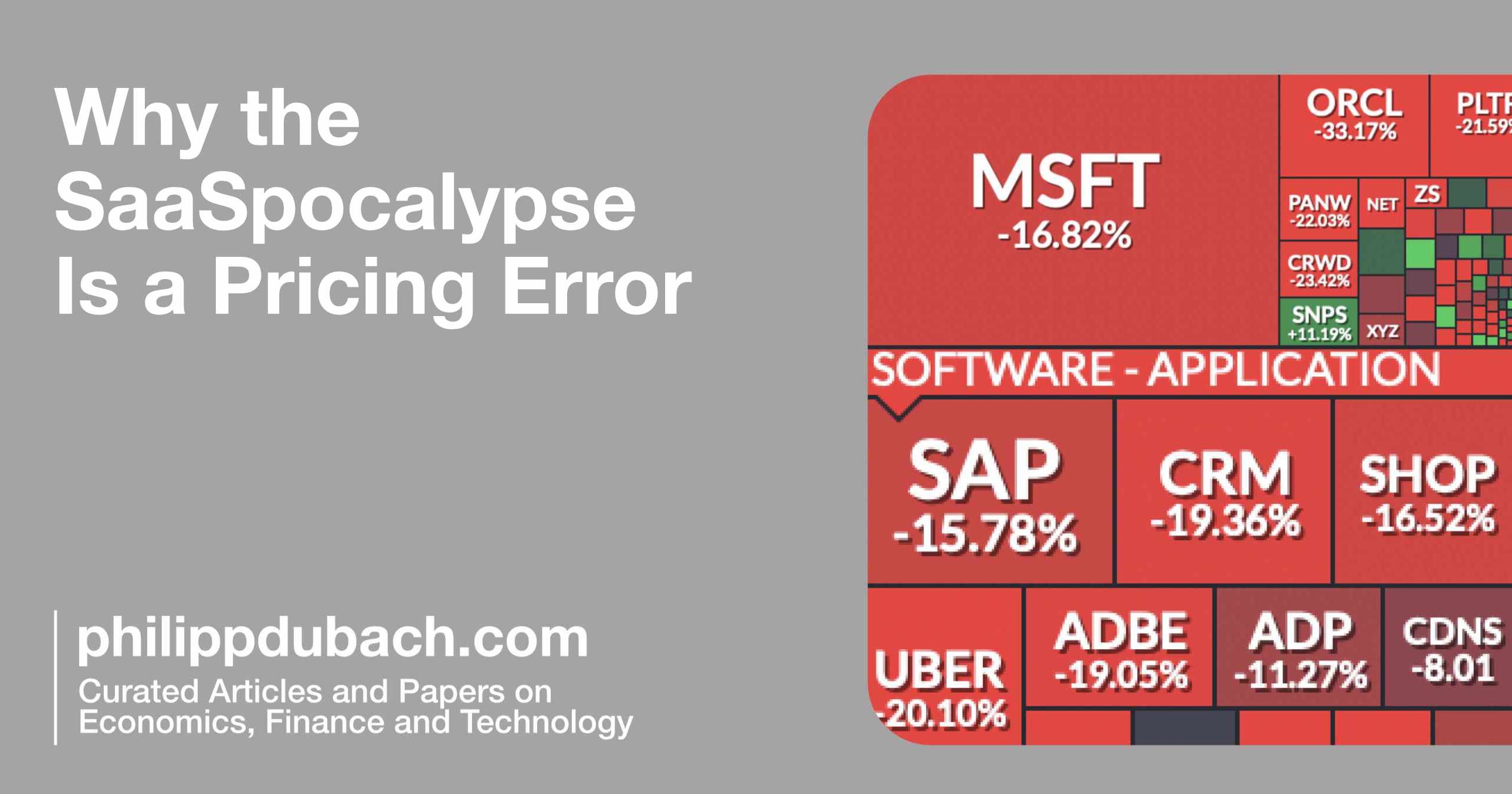 The SaaSpocalypse Paradox