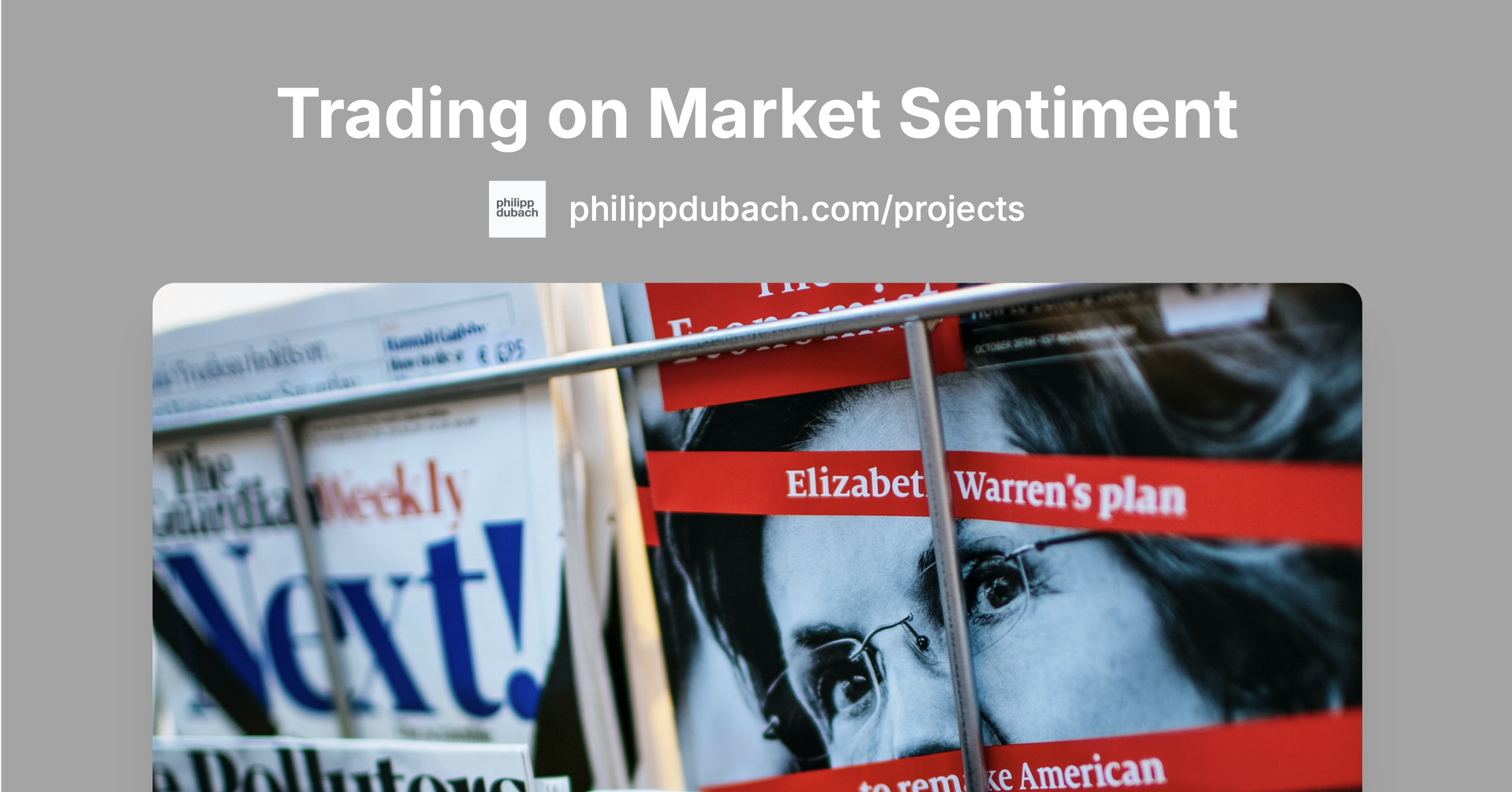 Trading on Market Sentiment